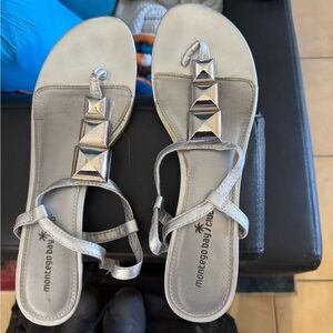2 pair Cute women, sandals, size 12